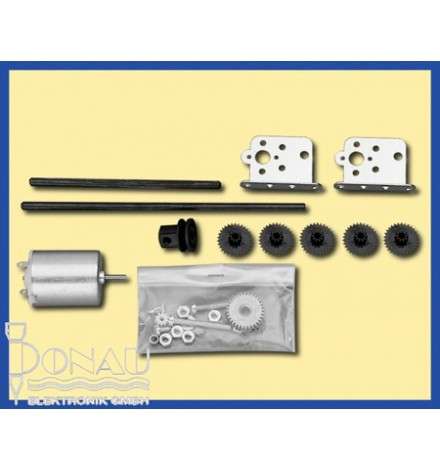 Gearbox + Motor Assembly Kit 3-6v