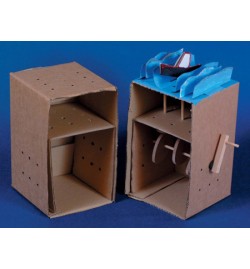 Card Box With Holes