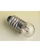 MES Bulbs 11 mm Round E10 Screw - 3.8v