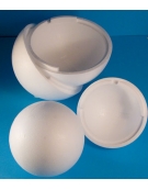 Polystyrene Ball 15cm - Opened in 2pieces