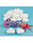 Polystyrene Heart 5cm