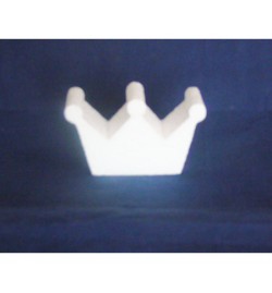 Polystyrene Crown Flat 15x9x2cm 