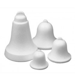 Polystyrene Bell 3D 9cm