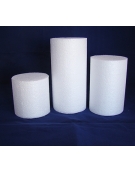 Polystyrene Cylinder 10x20cm