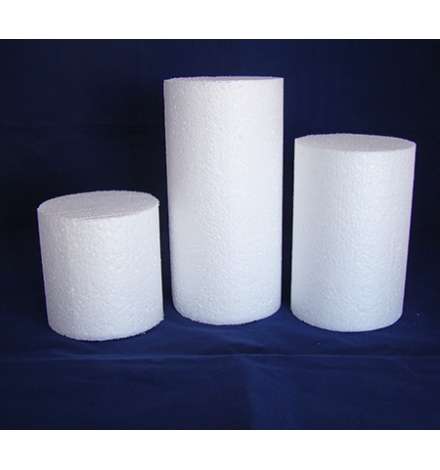 Polystyrene Cylinder 10x10cm