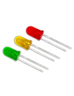 Led Diffused 5mm 9v (32mcd) Κίτρινο