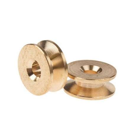 Brass Pulley 8mm D - 2mm H