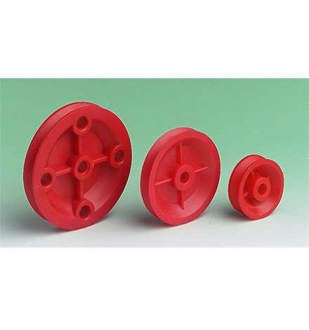 Plastic Pulley 20mm D - 4mm H