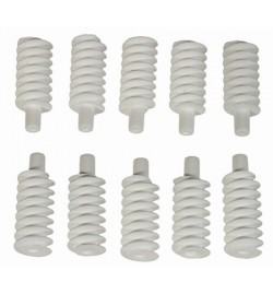 Gear Worm Plastic 2mm hole - 25mm length