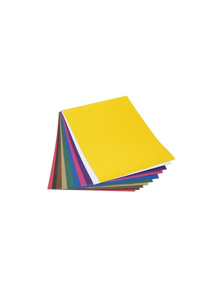 Cardboard CORRUGATED Fuchsia 50x70cm