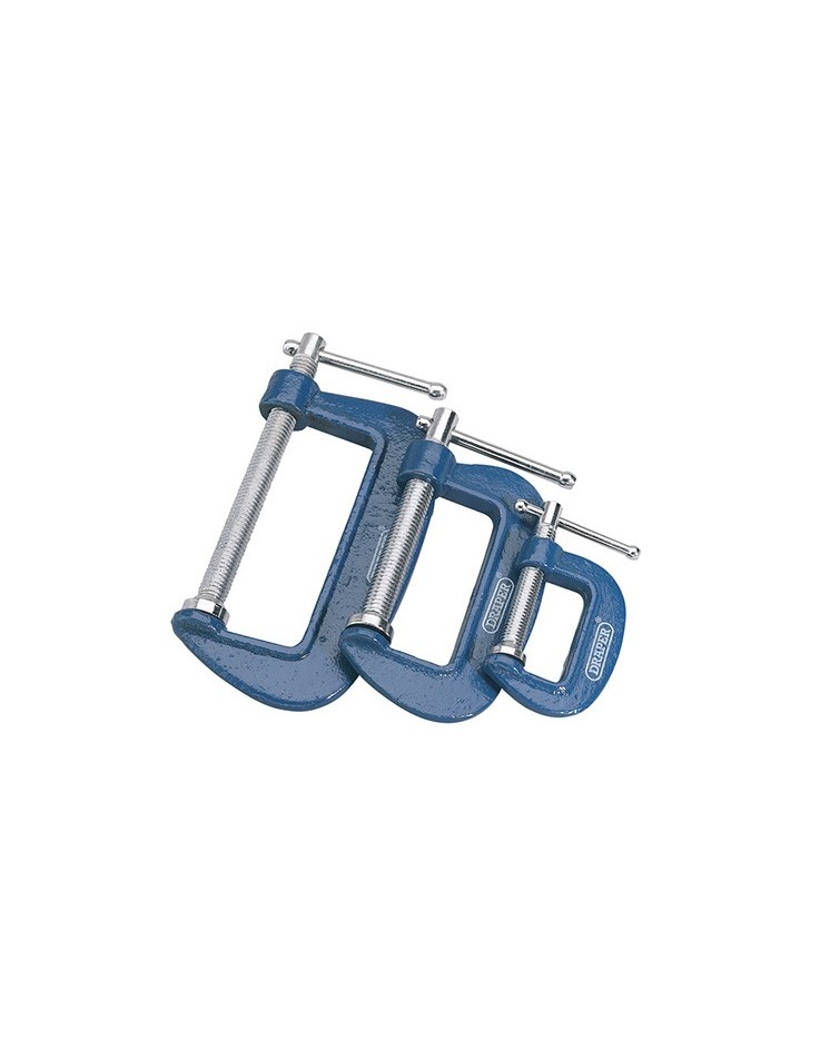 G-Clamps 25 / 50 / 75mm (3pcs)