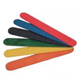 Wooden Spatulas Colored 80pcs - Littlies