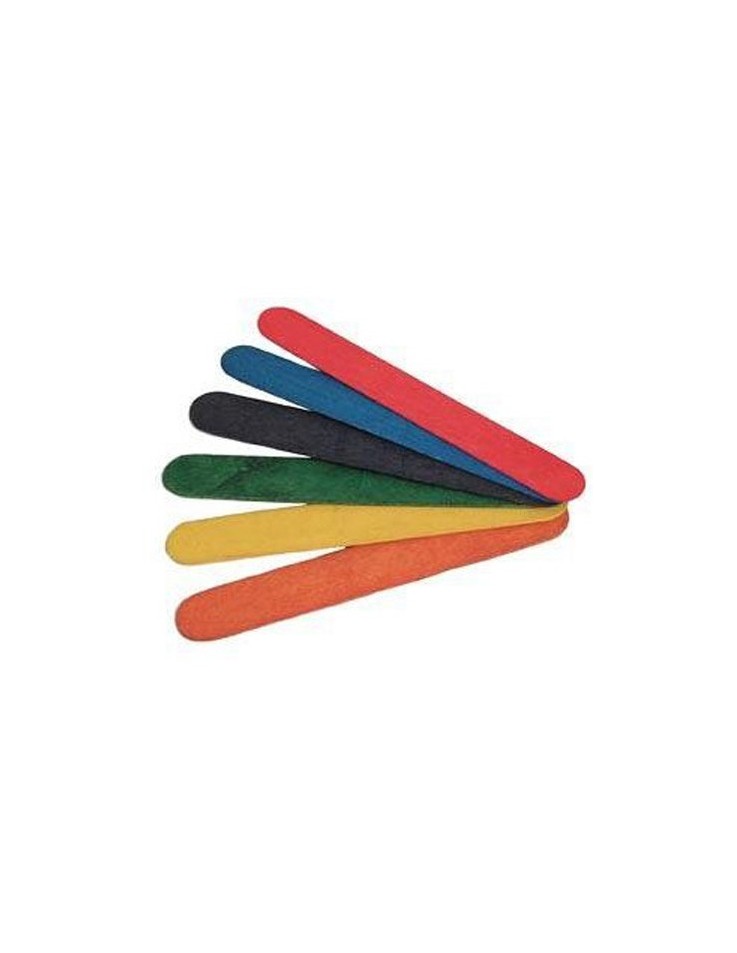 Wooden Spatulas Colored 80pcs - Littlies