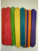 Wooden Spatulas Colored 80pcs - Littlies