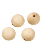 Wooden Ball 40mm with 8mm hole