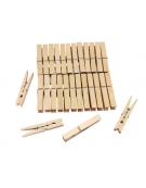 Wooden Pegs 24pcs