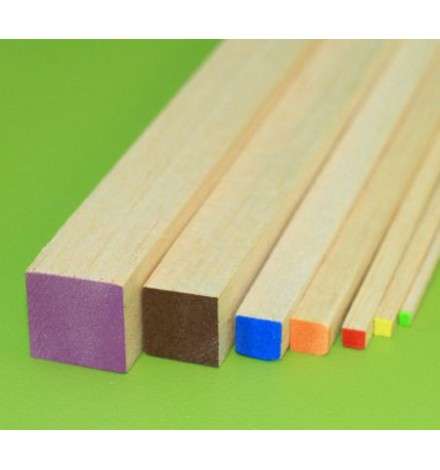 Balsa stick 25 x 25mm 91.5cm Square