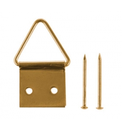 Frame Hangers Brass 10mm  10pcs