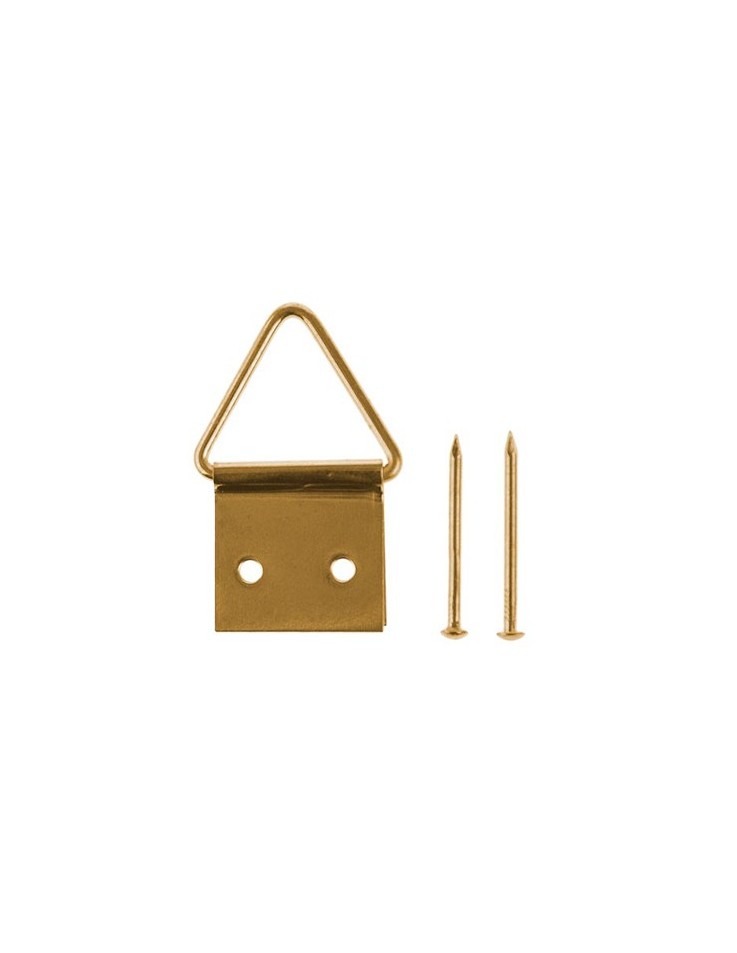 Frame Hangers Brass 10mm  10pcs