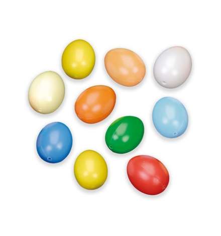 Plastic Eggs 4,5cm 12 pcs