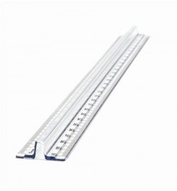 Plastic Safety Ruler 30cm