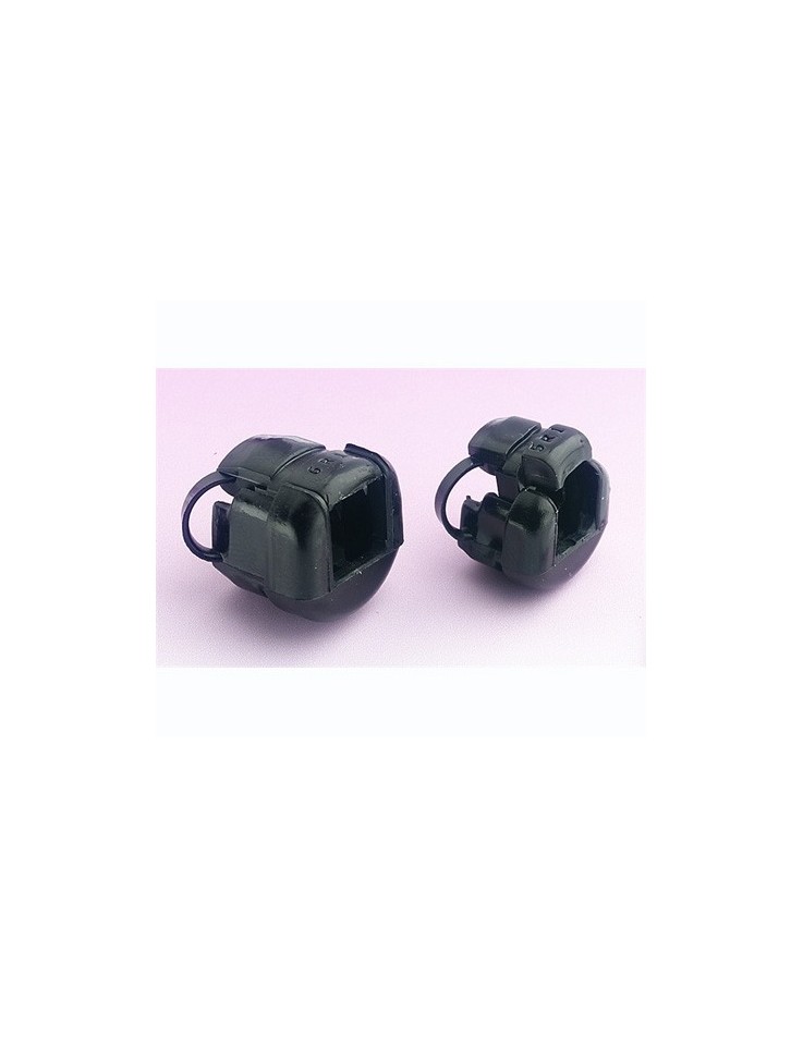 Για 6 - 7.5mm Καλώδιο  Μαύρο
