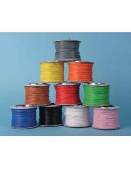 Stranded Hook-Up Wire 7/0.2mm Yellow 100m Spool