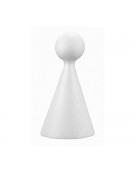 Polystyrene cone with head 10cm