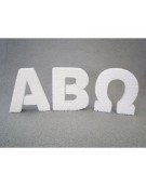 Polystyrene Letter 10cm - A