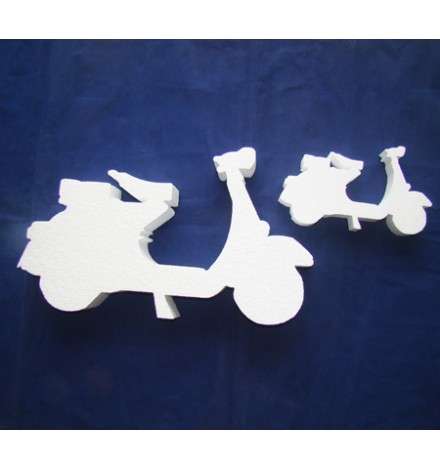 Polystyrene Vespa Flat 40x25x5cm