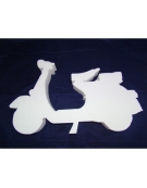 Polystyrene Vespa Flat 60x35x5cm