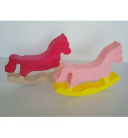 Polystyrene Rocking Horse flat&nbsp;80x50x5cm