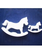 Polystyrene Rocking Horse flat&nbsp;80x50x5cm