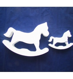 Polystyrene Rocking Horse flat&nbsp;80x50x5cm