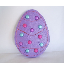 Polystyrene Egg Flat 10x7x1.5cm