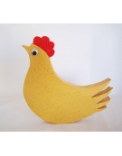 Polystyrene hen flat 10cm x x1,5cm