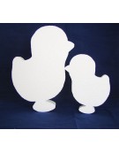 Polystyrene chick flat 10cm x x1.5cm