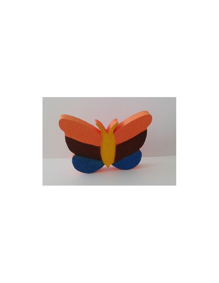 Πεταλούδα από πολυστερίνη φλατ 15x12x2cm