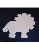 Polystyrene Lion flat 20x15x3cm