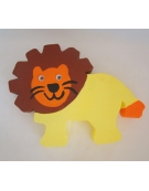 Polystyrene Lion flat 20x15x3cm