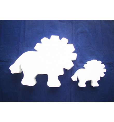 Polystyrene Lion flat 38x28x5cm