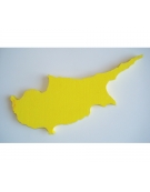 "Κύπρος" από πολυστερίνη φλατ 25x11x3cm