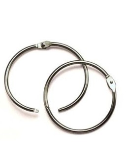 Μεταλλικός κρίκος ανοιγόμενος 32mm (1.25'') σετ 8pcs