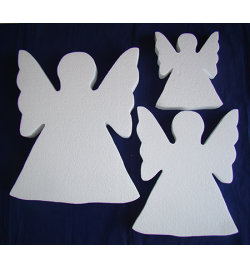 Polystyrene Angel Flat 20x16x3cm