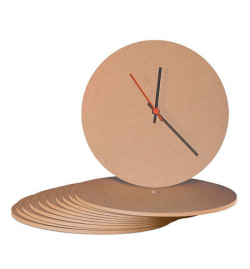 MDF Clock Face Round 20cm