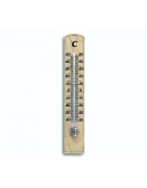 Analogue Wooden Indoor Thermometer 20,6cm