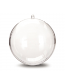 Plastic clear ball 10cm