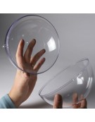 Plastic clear ball 8cm