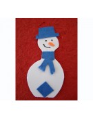 Snowman with Felt