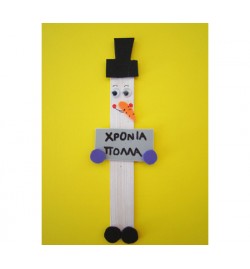 Snowman on Spatula